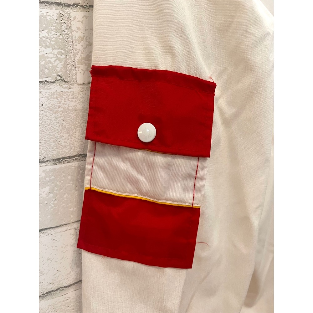 Vintage NASCAR Winston Cup Grand National Drivers Racing Jacket White RMD Mens - Picture 3 of 14